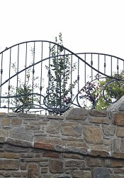 Kované vonkajšie zábradlie