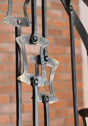 Kované interiérové zábradlie