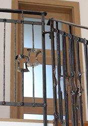 Kované interiérové zábradlie