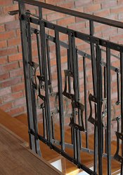 Kované interiérové zábradlie