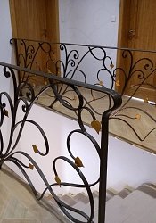 Kované interiérové zábradlie