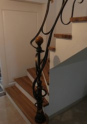 Kované interiérové zábradlie