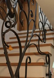 Kované interiérové zábradlie