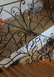 Kované interiérové zábradlie