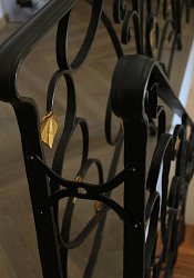 Kované interiérové zábradlie