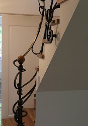 Kované interiérové zábradlie