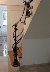 Kované interiérové zábradlie