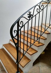 Točité kované zábradlie