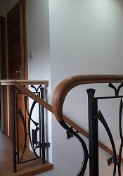 Vnútorné kované zábradlie