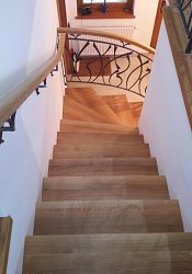 Vnútorné kované zábradlie