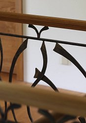 Vnútorné kované zábradlie