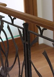 Vnútorné kované zábradlie