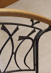 Vnútorné kované zábradlie