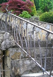 Zábradlie záhradné