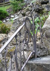 Zábradlie záhradné