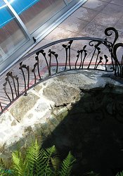 Zábradlie záhradné