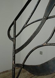 Kované zábradlie francúzske okno