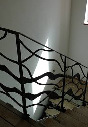 Kované zábradlie francúzske okno