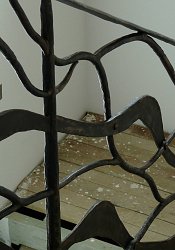 Kované zábradlie francúzske okno