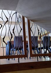 Kovaná deliaca stena