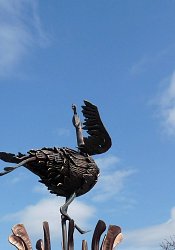 Kovaná mreža na studňu