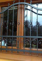 Okenná mreža kovaná