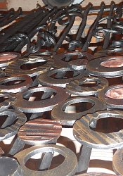 Kovaná mreža do vínnej pivnice