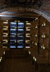 Kovaná mreža do vínnej pivnice