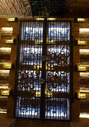 Kovaná mreža do vínnej pivnice