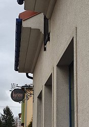 Kovaný vývesný štít