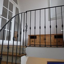 Kované zábradlie interiér