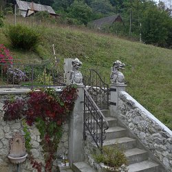 Kované zábradlie čínsky drak