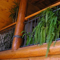 Kované zábradlie, interiérové