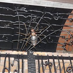 Kovaná mreža na vetrací otvor