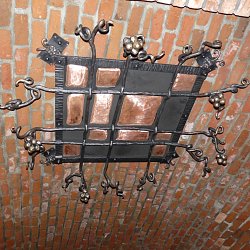 Kovaná mreža na vetrací otvor